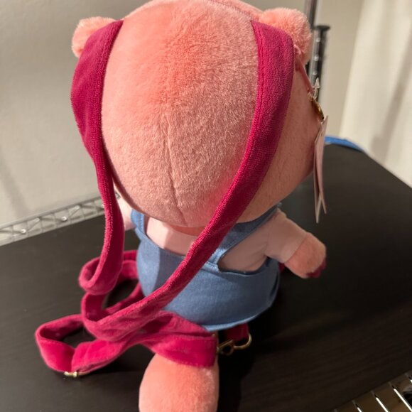 New Loopy Pororo Plush Backpack Soft Stuffed Doll Cartoon Character MINISO